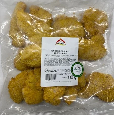 Tenders 1kg 100% MUSCLE Corn-Flaks Emana c10/pl PE560