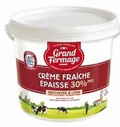 Crème Épaisse 30% – 5L (Rouge)