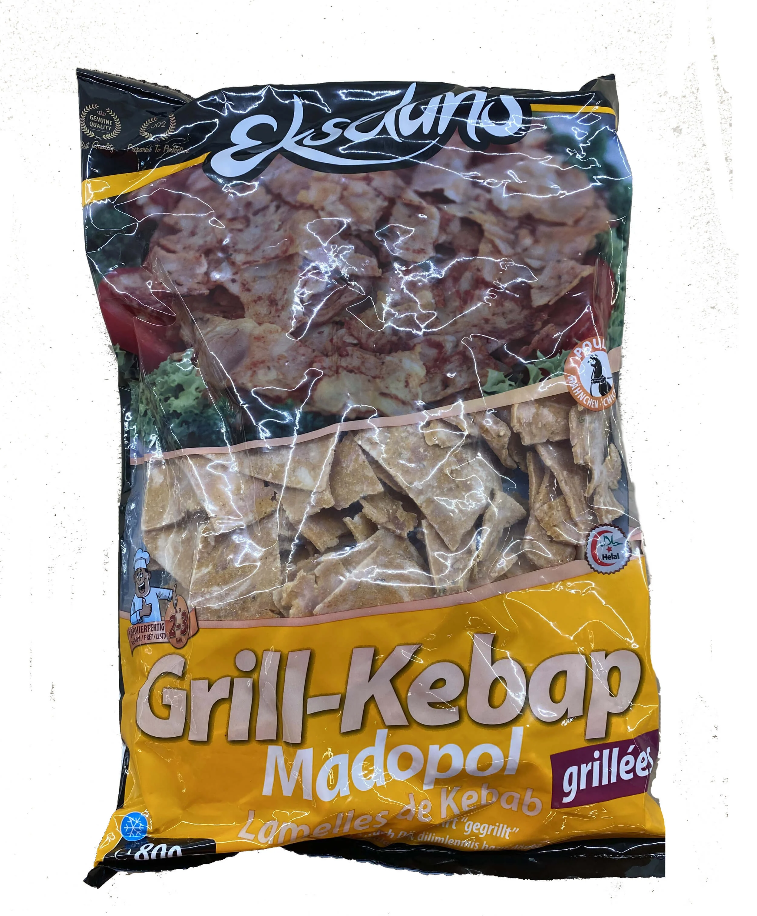 Kebab Ekselans Orange poulet 800g c5