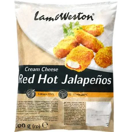 Jalapenos Red Hot Lambweston 1kg c6 9/pl PE72