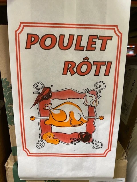 SAC POULET "Rôtisserie" - 500 P/C