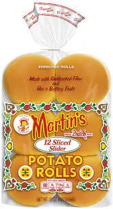 Pains Martin's potatoe buns 10cm 48pcs/crt