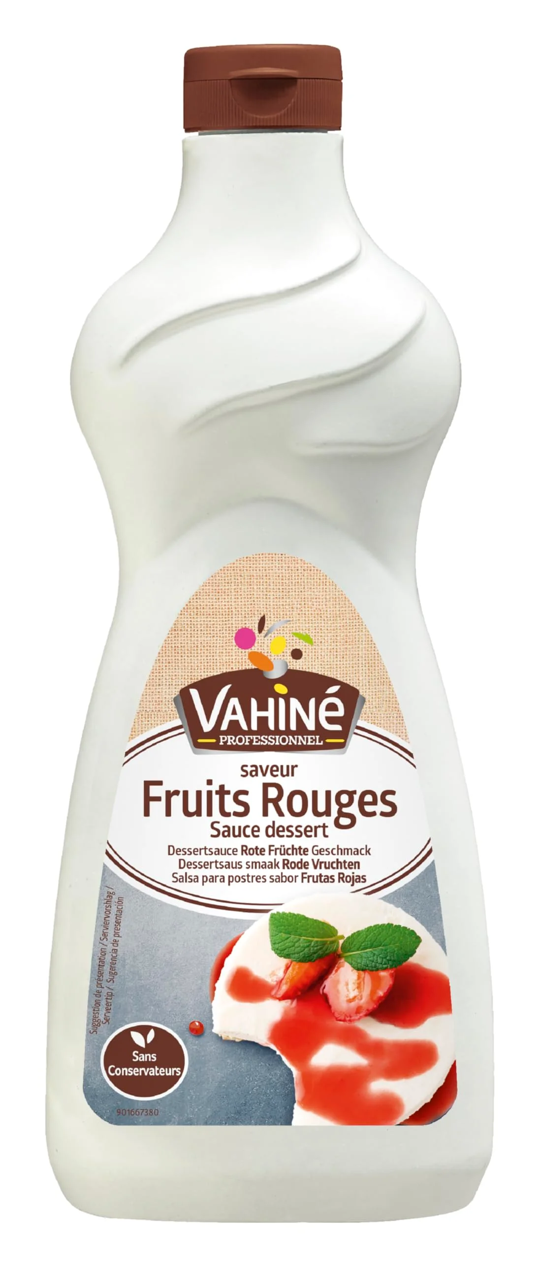 Sauce dessert VAHINI Fruits Rouges 1kg