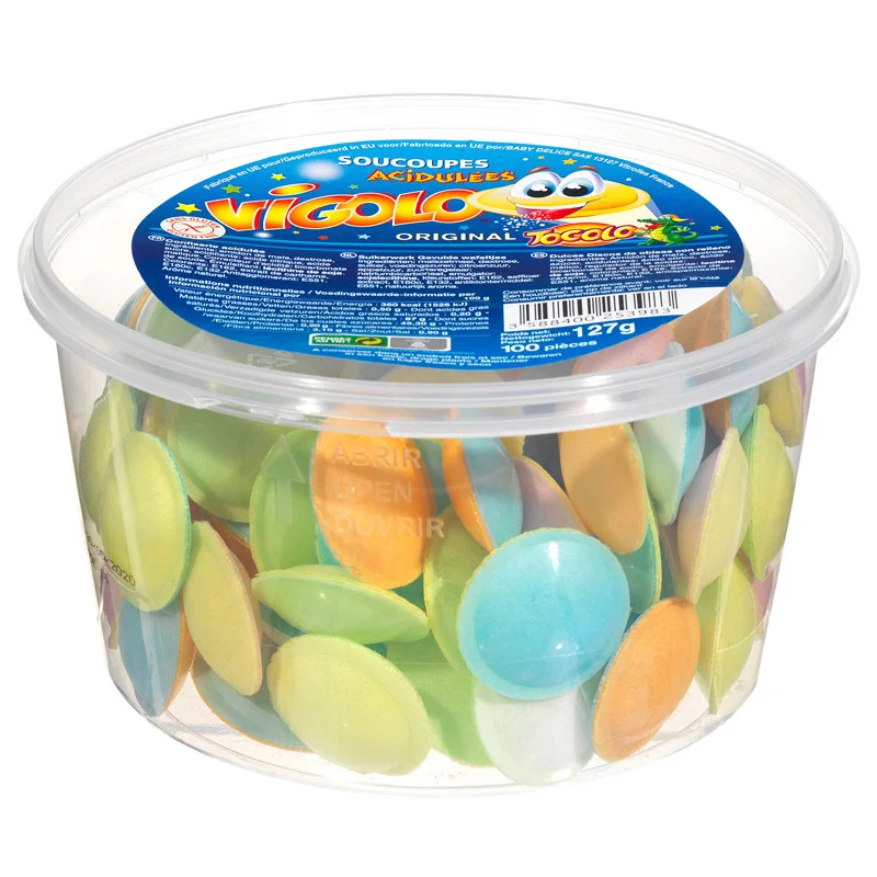 Soucoupe acide Vigolo 100 pcs