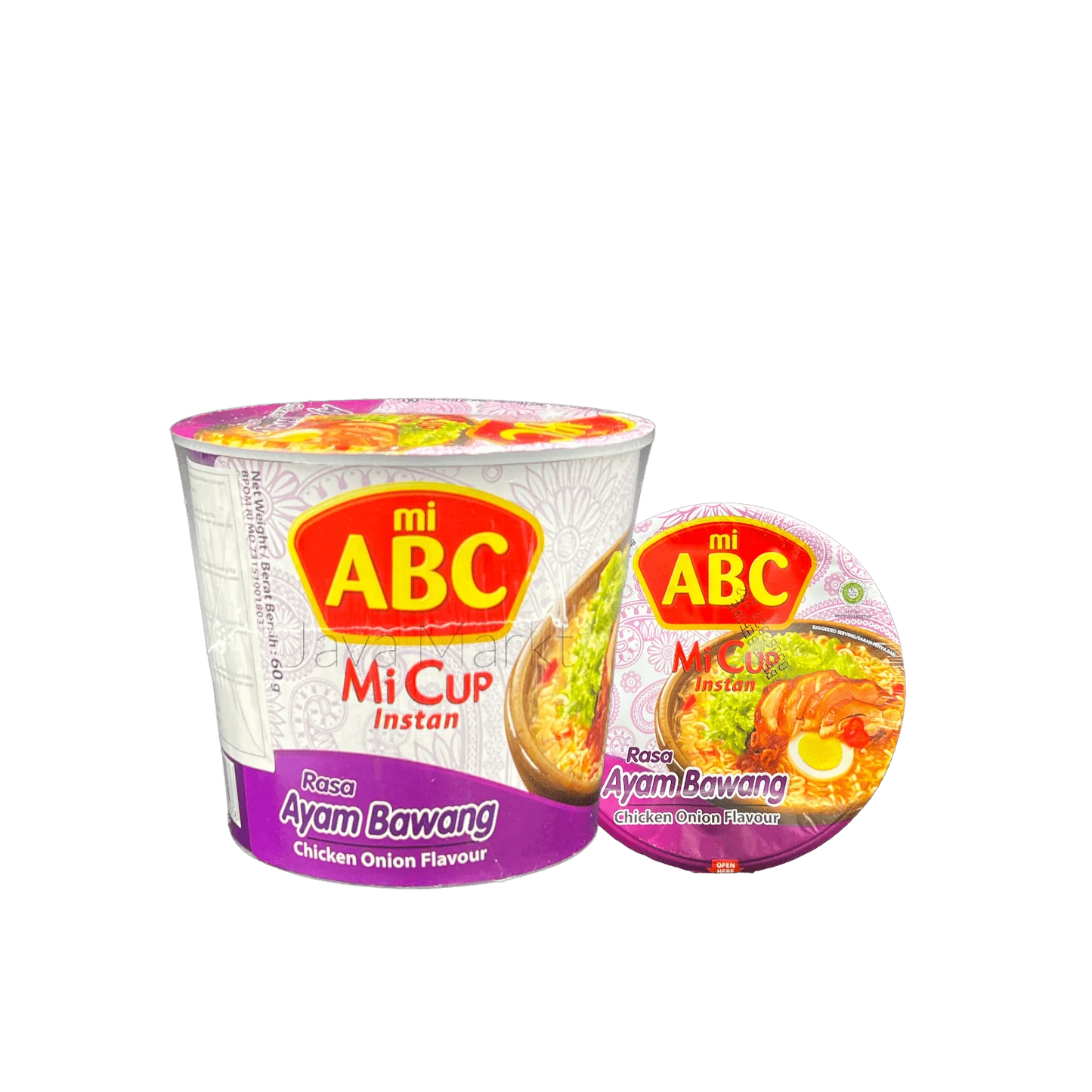 Mi cup abc nouille poulet 60gr x24