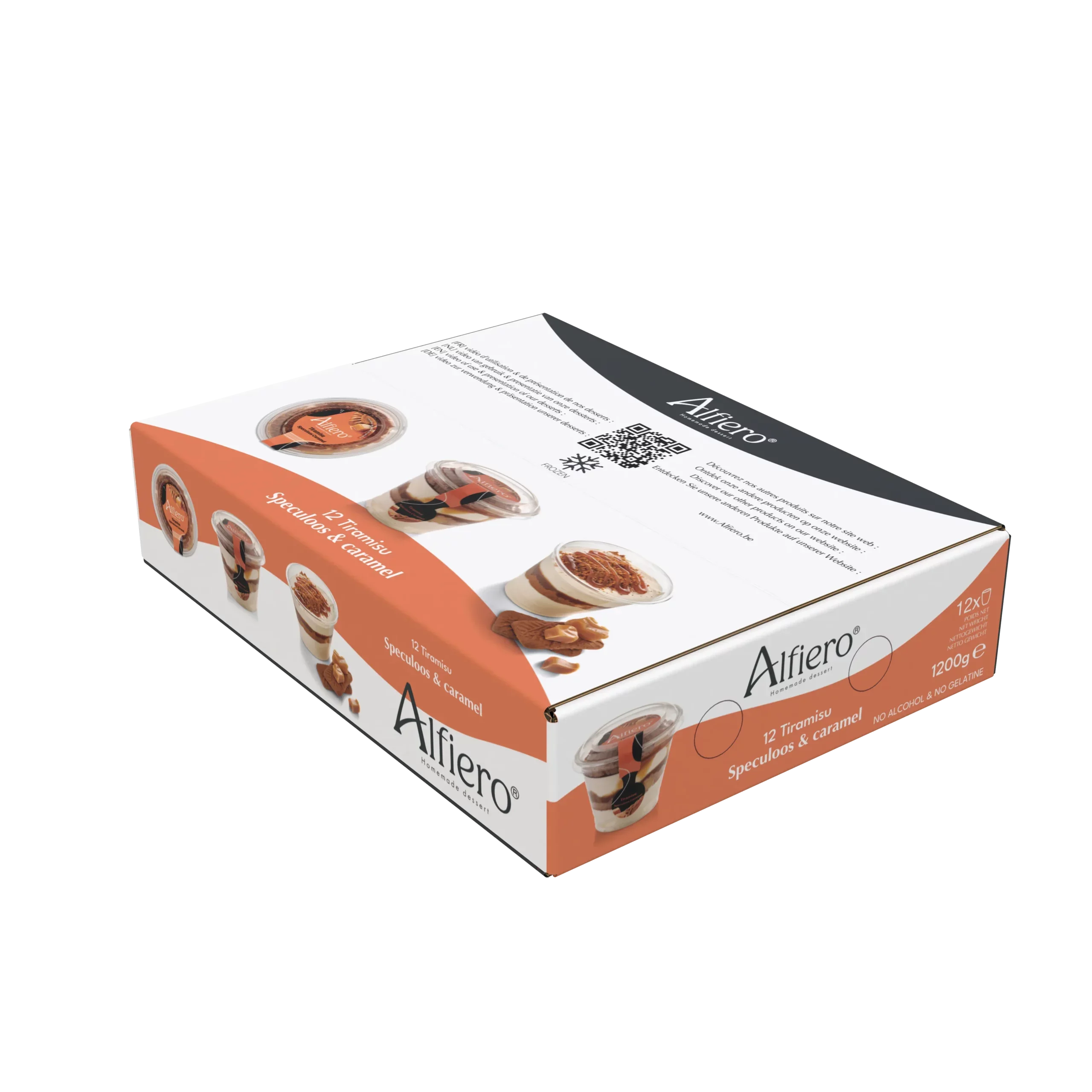 Tiramisu Alfiero Caramel & Speculoos 100g x12 ?? 8/pl