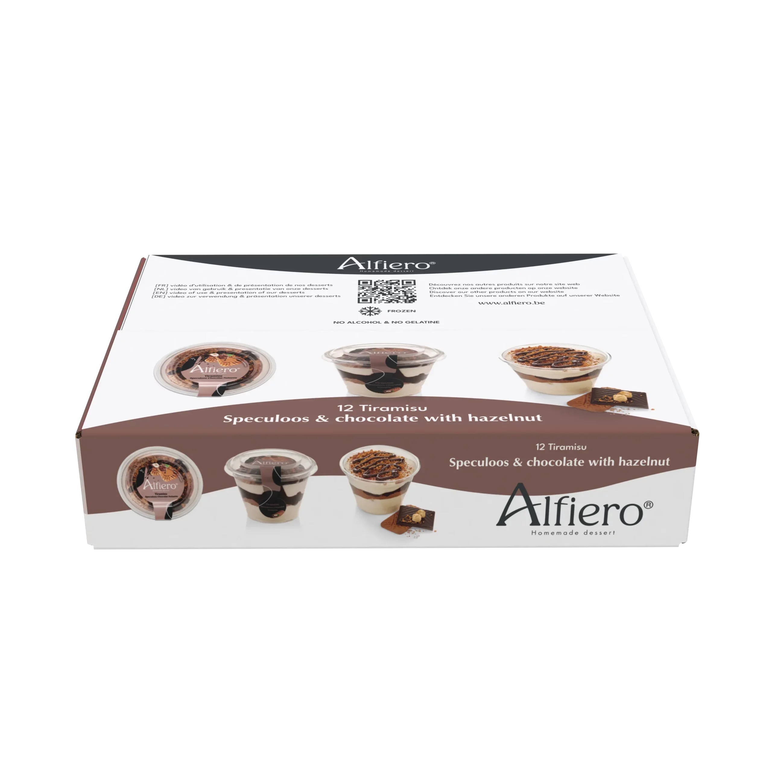 Tiramisu Alfiero Choco & Speculoos 100g x12