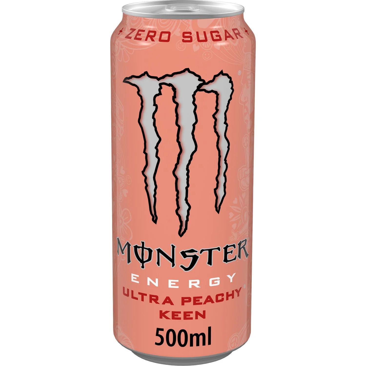 MONSTER 473ml x12 ULTRA PEACH KEEN