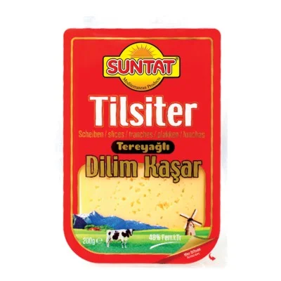 SUNTAT Tilsiter fromage pré-coupé 12x200g