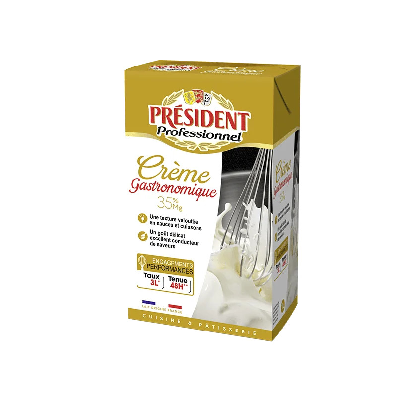 CREME PRESIDENT 1L 35% GASTRONOMIQUE