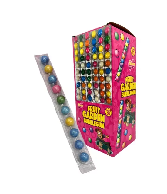 FRUIT GARDEN BUBBLE GUM 24*10PCS