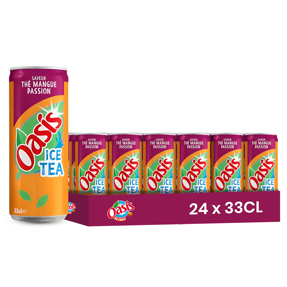 Oasis Thé Mangue Passion 24x33cl 10/Pl-P100
