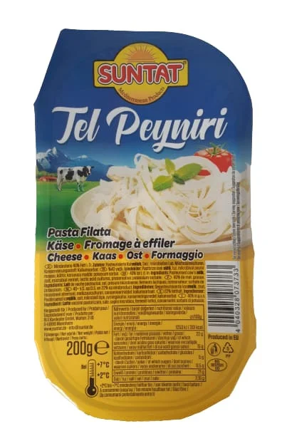 SUNTAT Tel Peyniri 200g fromage effiler