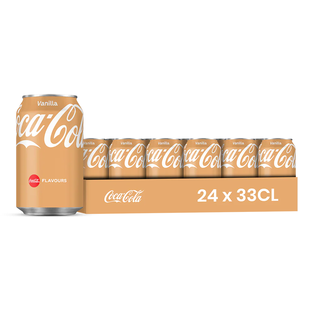 Coca vanille 33cl x24 EU pl9 PE99