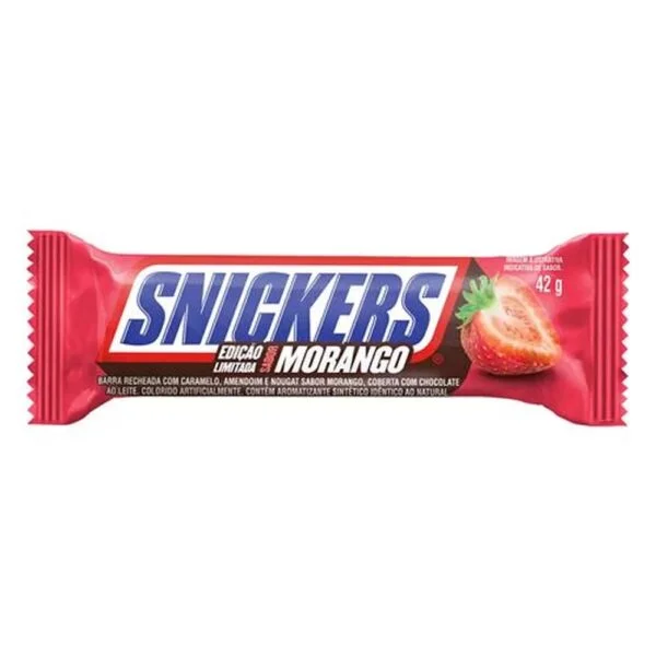 Snickers Almond Fraise 20x42g