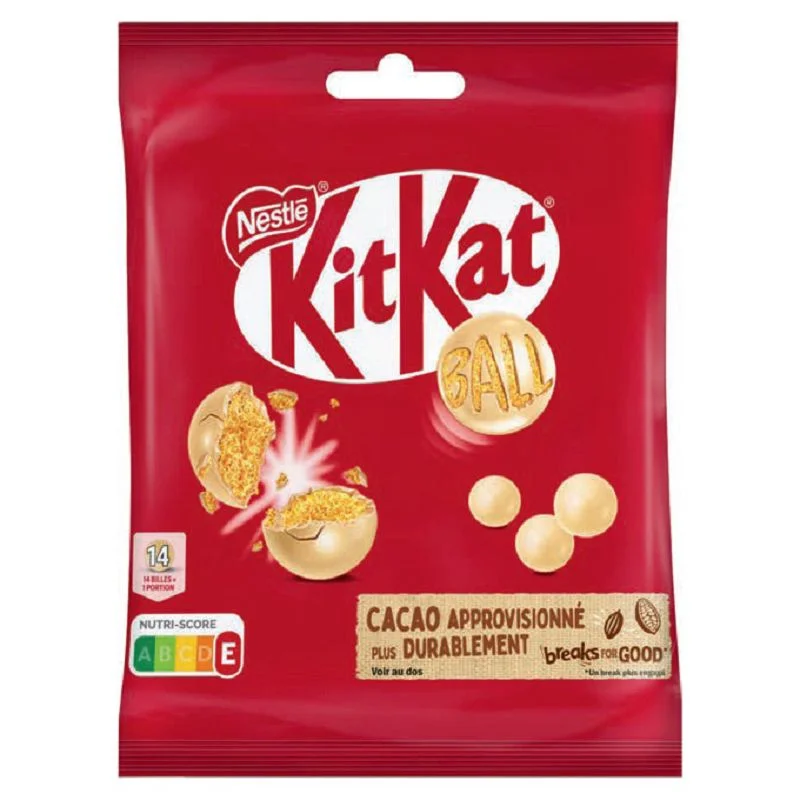 KITKAT BALL WHITE 100G