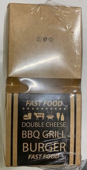 Boite Pt Burger crt x100 Real meat c3