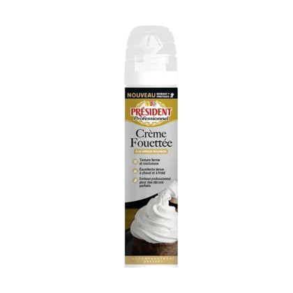 Président | Crème fouettée – 485ml (C12)