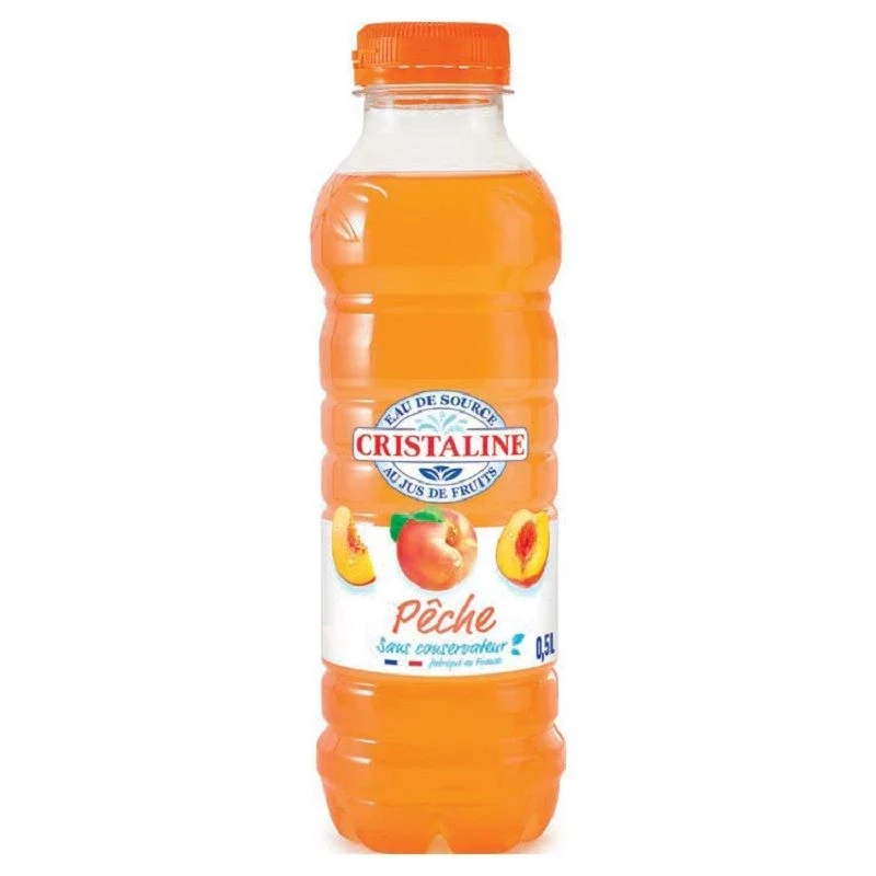CRISTALINE Péche 6x50cl