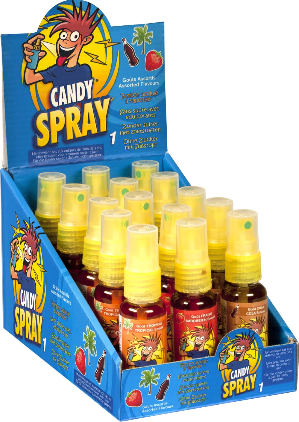 Candy Spray 1 Bleu x15
