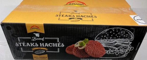 Steak Emana 100gr strié x45 Strié 4.5 Kg