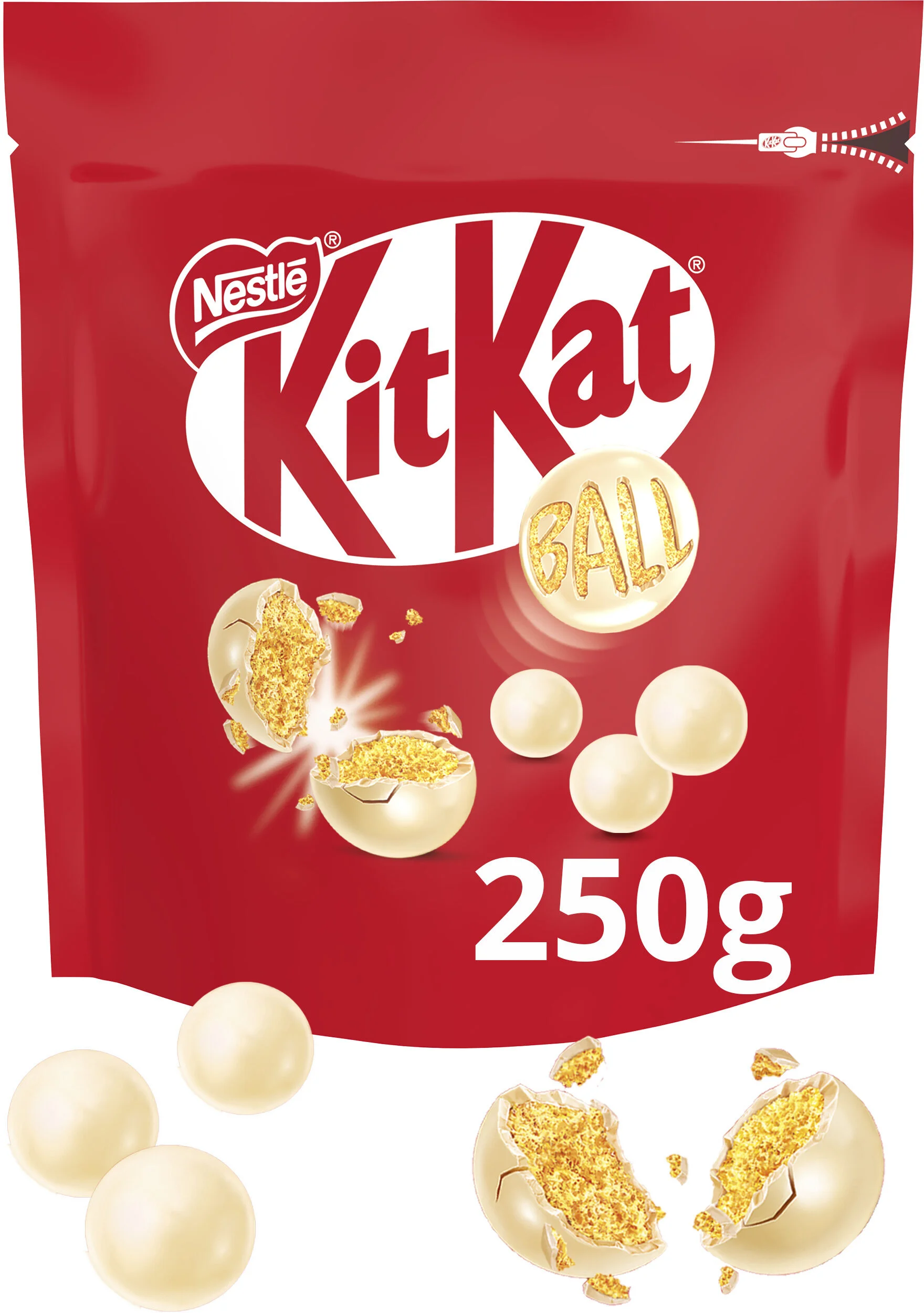 KitKat Ball Whit Sac 200g c15