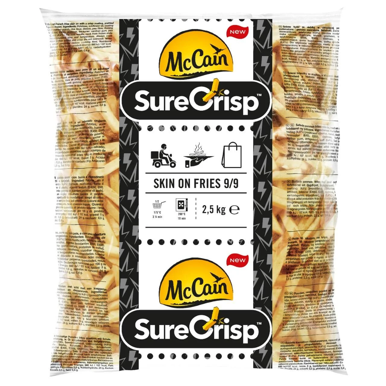 Mc Cain Sure Crisp 2.5kg