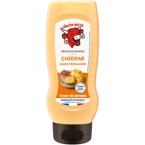 Sauce cheddar Vache Qui Rit – 770g (C6)