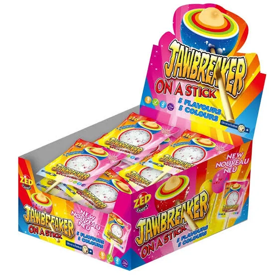 Sucette Jawbreaker ON A STICKx15