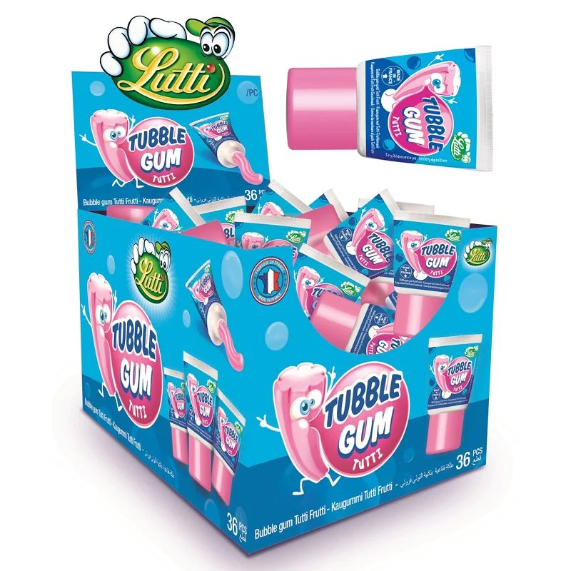 Lutti Boite Tubble Gum x36