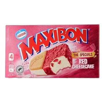 Maxibon CheeseCake Framboise x4