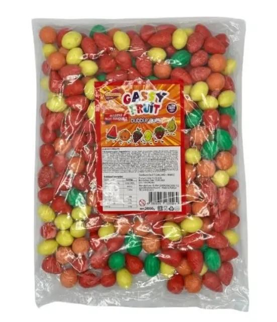 Gassy Fruit Bubble Gum 2kg