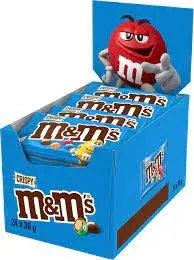 M&M's Crispy 36g ×24 (Bleu)