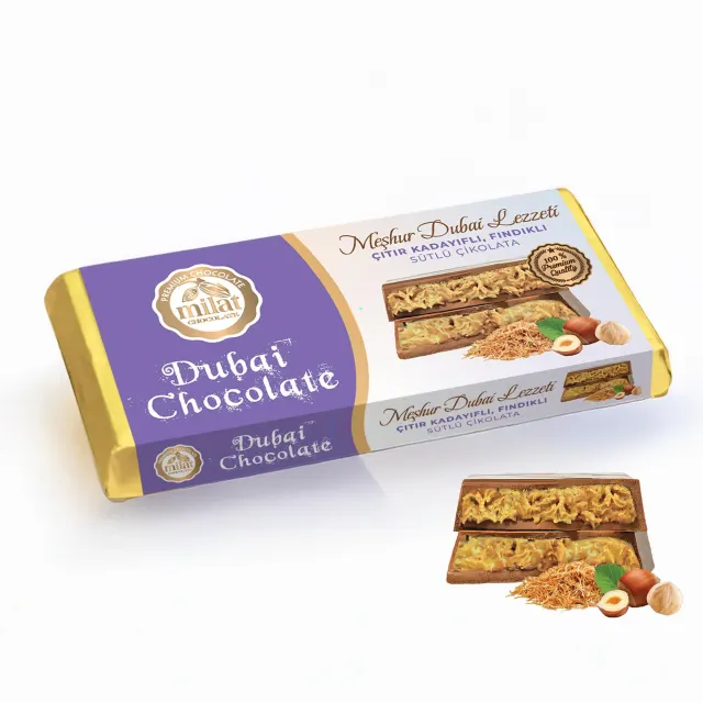 Milat Choco Dubai - Crème Noisette (12 x 60g)