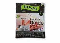 ID halal - Blanc de Dinde Fumé 4T 120g (c12)