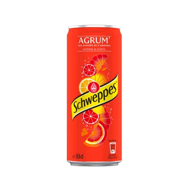 Schweppes Agrume 24x33cl 10/pl-PC100