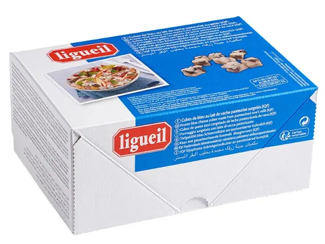 Cubes de bleu IQF - 750 g