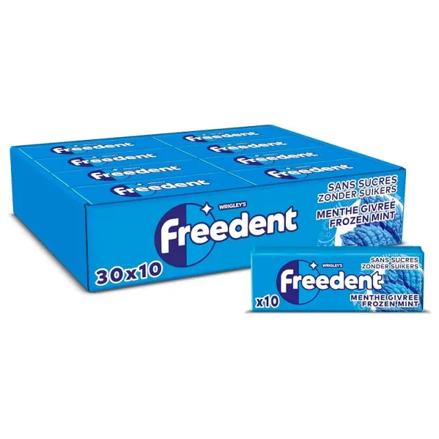 Freedent Menthe Givree x30