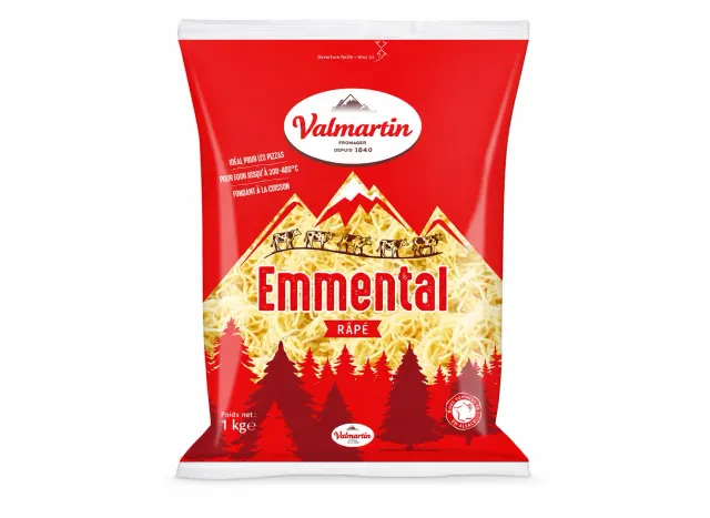 Emmental Râpé 1kg - VALMARTIN c10 8crt/pl PE480