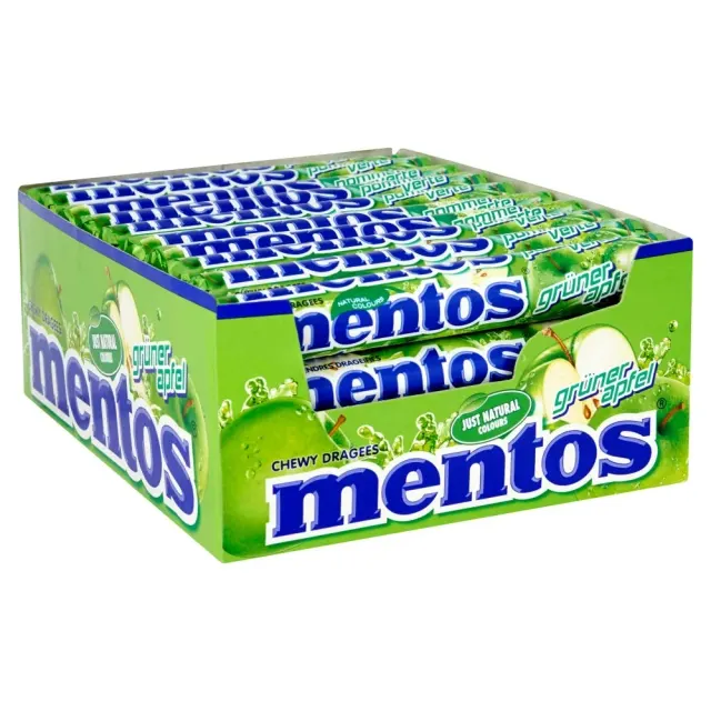 MENTOS Pomme Verte x40