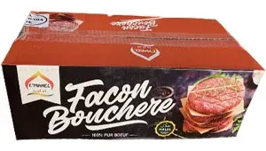Steak Façon Bouchère 150g – (4,5kg) Emana 12/pl