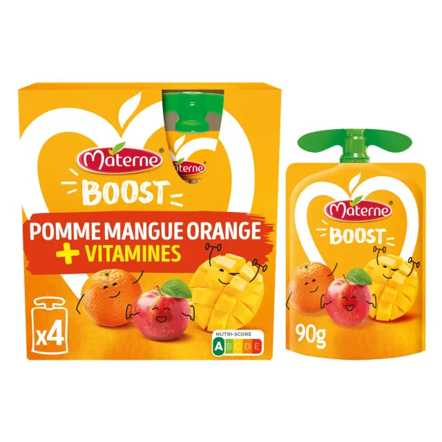 Materne boost pomme mangue orange x48 16/pl-P128