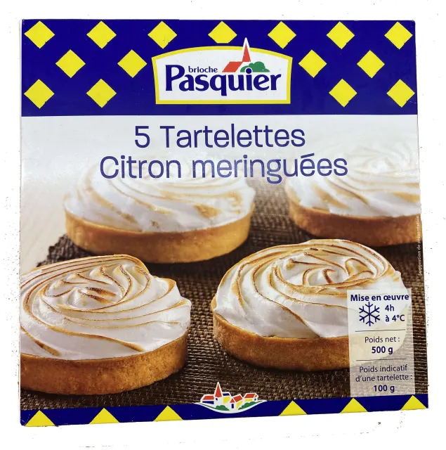Tartelette citron meringuée 120g*18 ❄️
