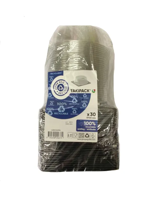 Boite tarte ronde Takipack x30