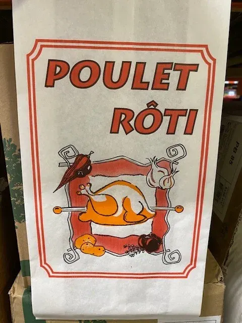 SAC POULET "Rôtisserie" - 500 P/C
