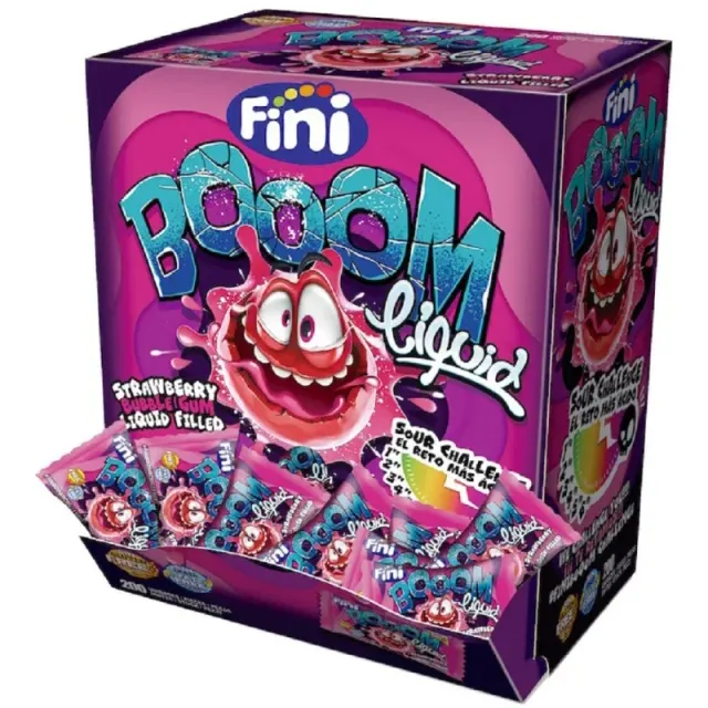 Fini Glub Bubble Gum Framboise x200