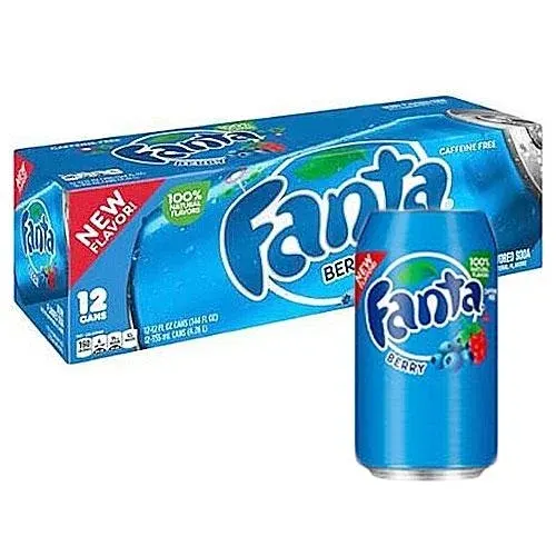 Fanta Blue berry 12x33cl USA