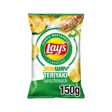 Lays Chips SUBWAY TERYAKI 150g (c9)