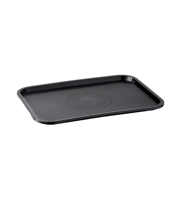 Plateau de service noir