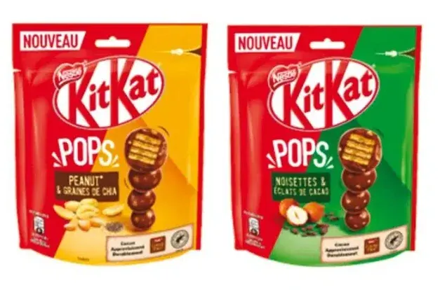Kit kat pop's peanut's/noisette